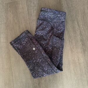 Lululemon Wunder Under Leggings 21” Inseam 30” Length Size 6